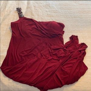 22W full length formal dress